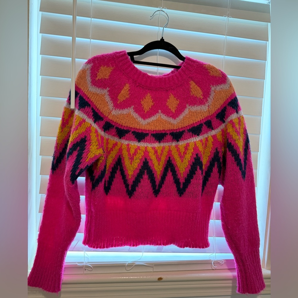 Après Ski🎿🫕🥂❄️ Fair Isle Women’s Sweater - great condition!